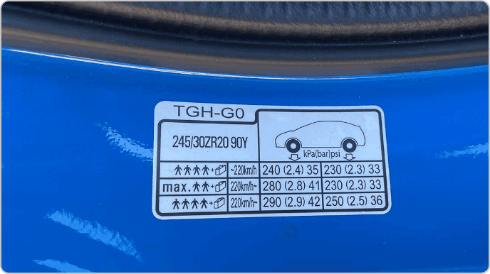tire pressure checking